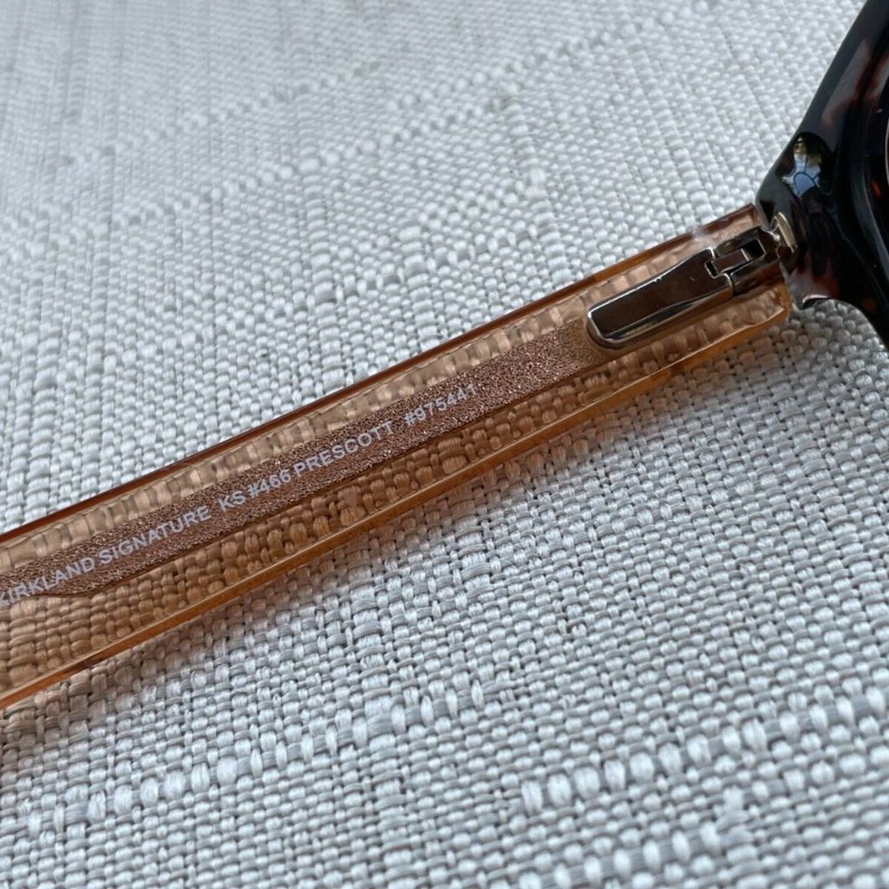Kirkland Signature Women Eyeglasses PRESCOTT KS#466 Dark Tortoise 53[]15 Glasses - Picture 7 of 12